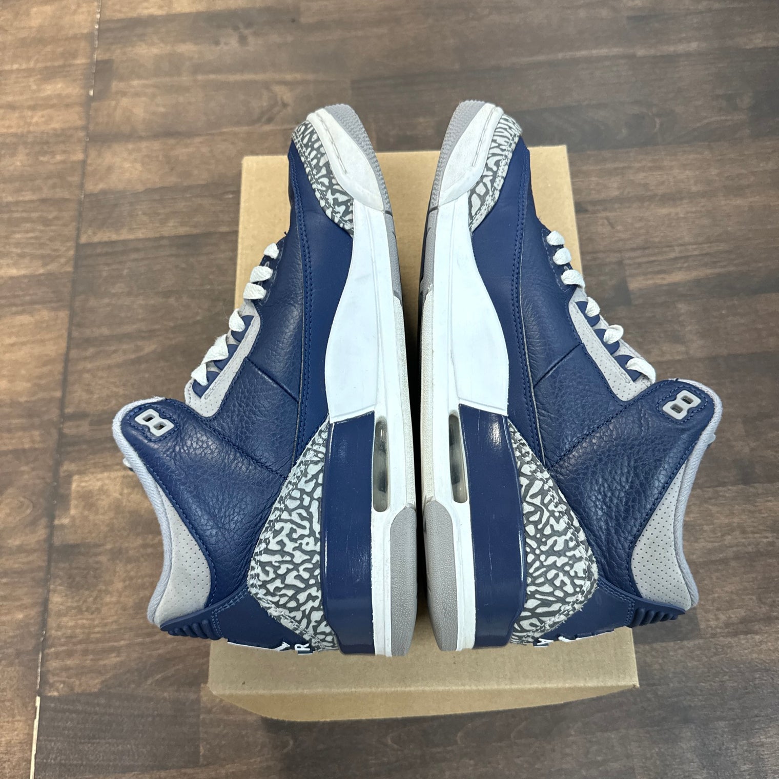 Nike Jordan 3 Georgetown (USED NO BOX)