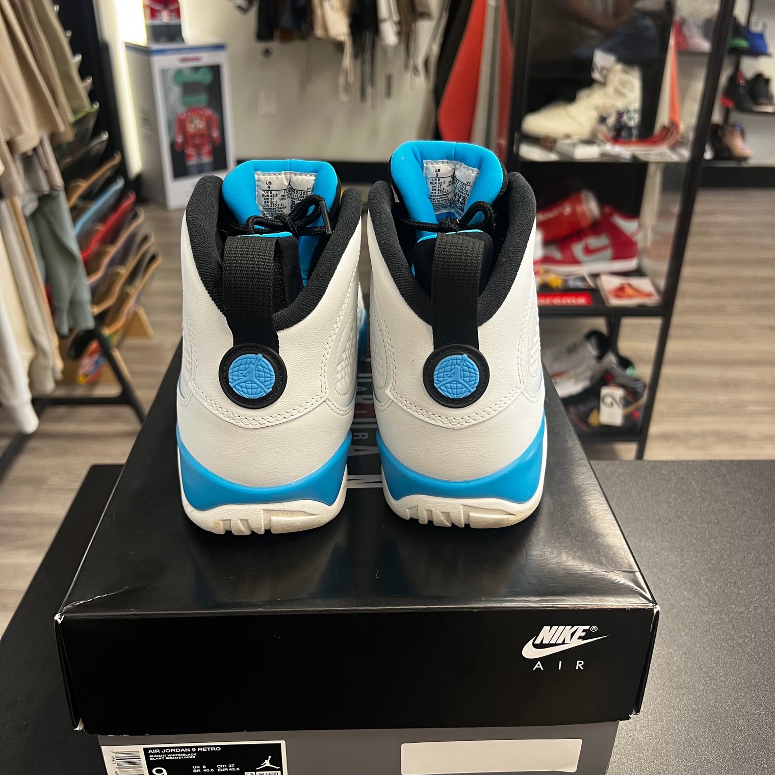 Jordan 9 Retro Powder Blue (USED)