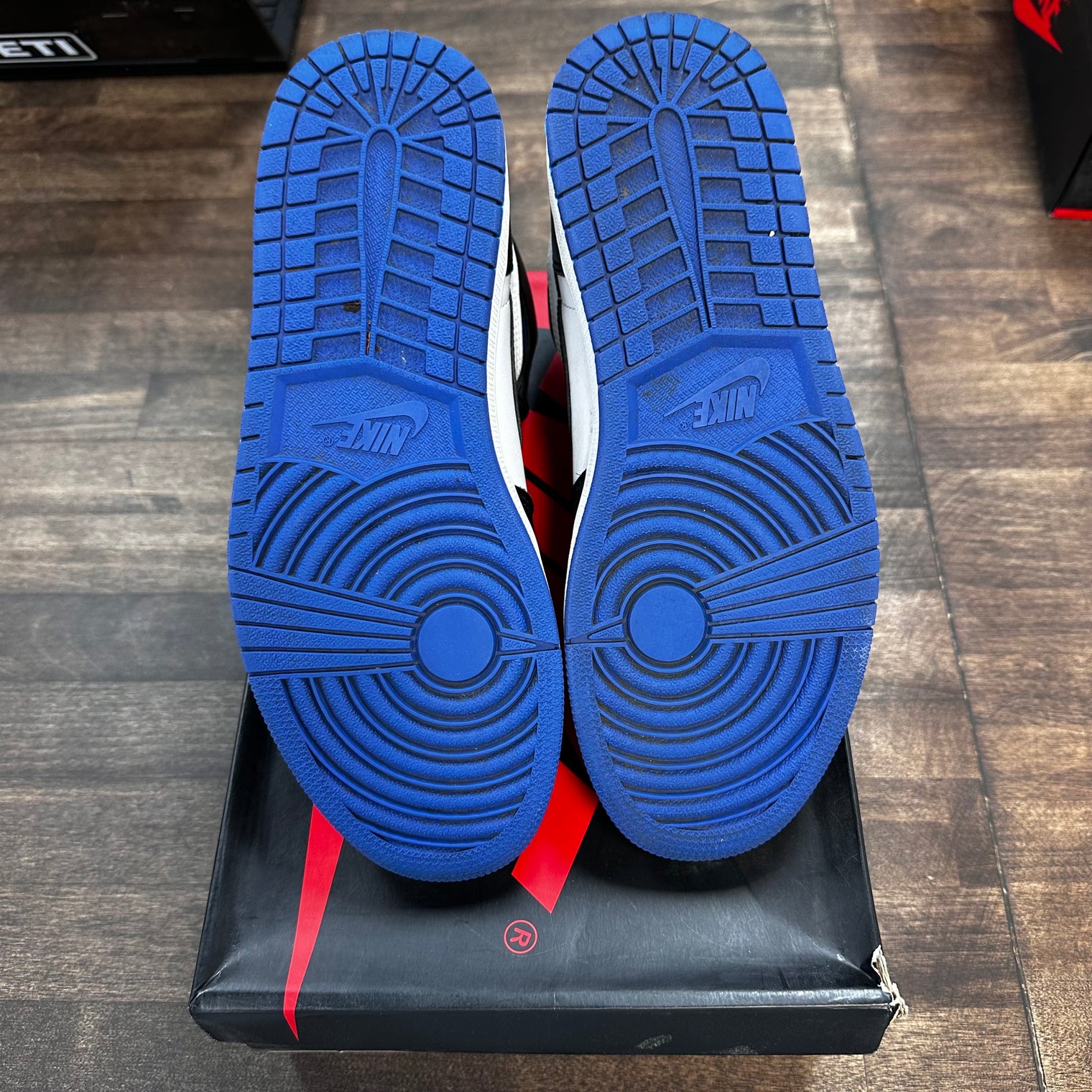 Royal Toe Jordan 1 High (USED)