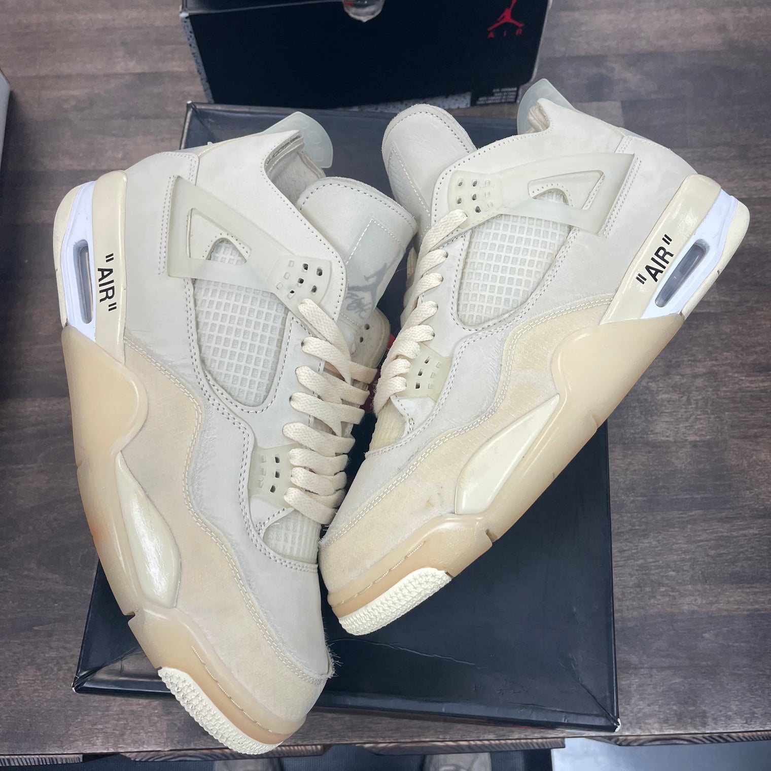 (W) Off-White Jordan 4 Sail (USED)