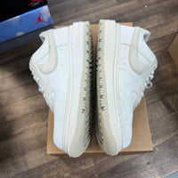 Summit White Light Bone Nike Air Force 1 Luxe (USED, No Box)