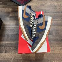 Tweed Midnight Navy Corduroy Nike Dunk Low (USED)