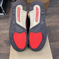 (GS) Crimson Jordan 3 (USED,NO BOX)