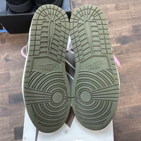 Travis Scott Medium Olive Jordan 1 Low OG SP (USED)