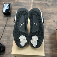 White Thunder Jordan 4 Retro (GS) (USED, No Box)