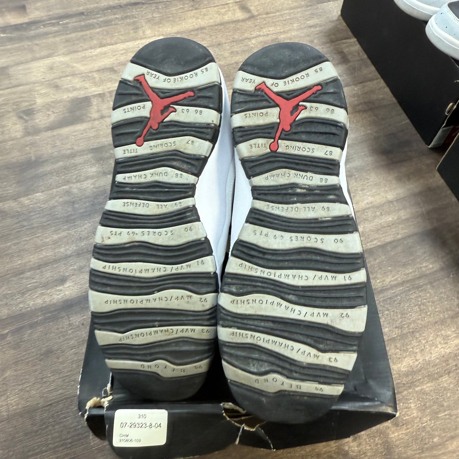 Steel Jordan 10 (GS) (USED)
