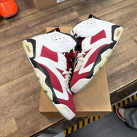 Jordan 6 Retro Carmine (2021) (US 11) (USED, No Box)