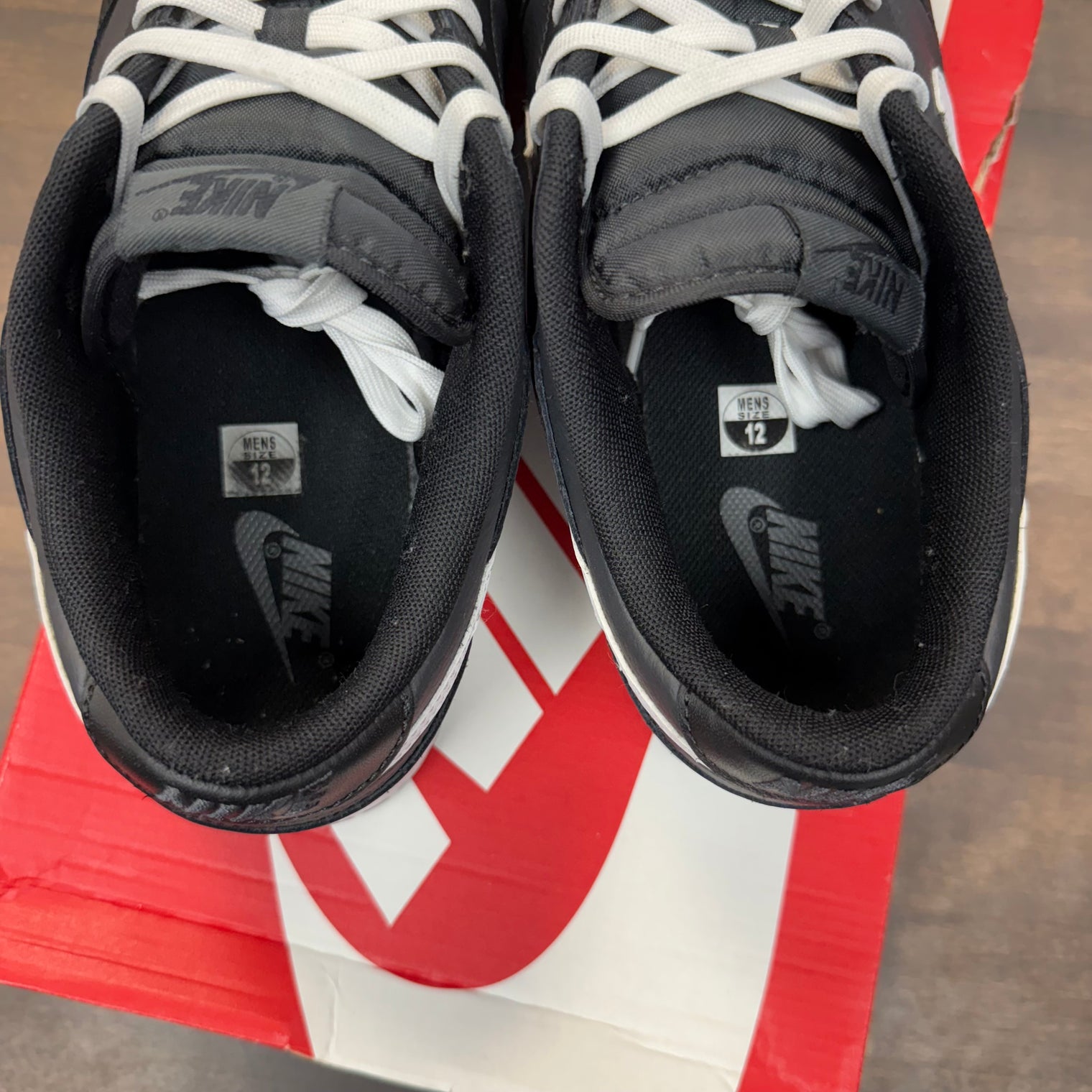 Anthracite Black White Dunk Low (USED)