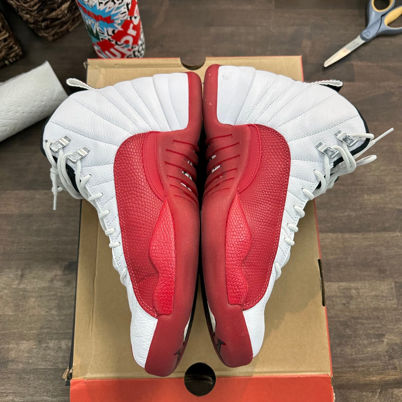 Jordan 12 Retro Cherry (2023) (US 10.5) (USED)