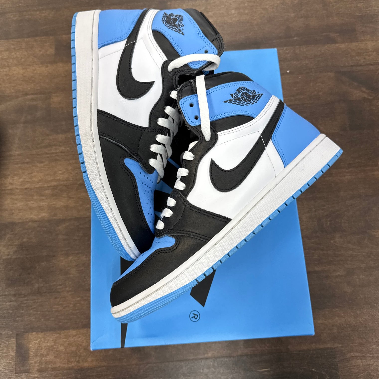 UNC Toe Jordan 1 High (USED)