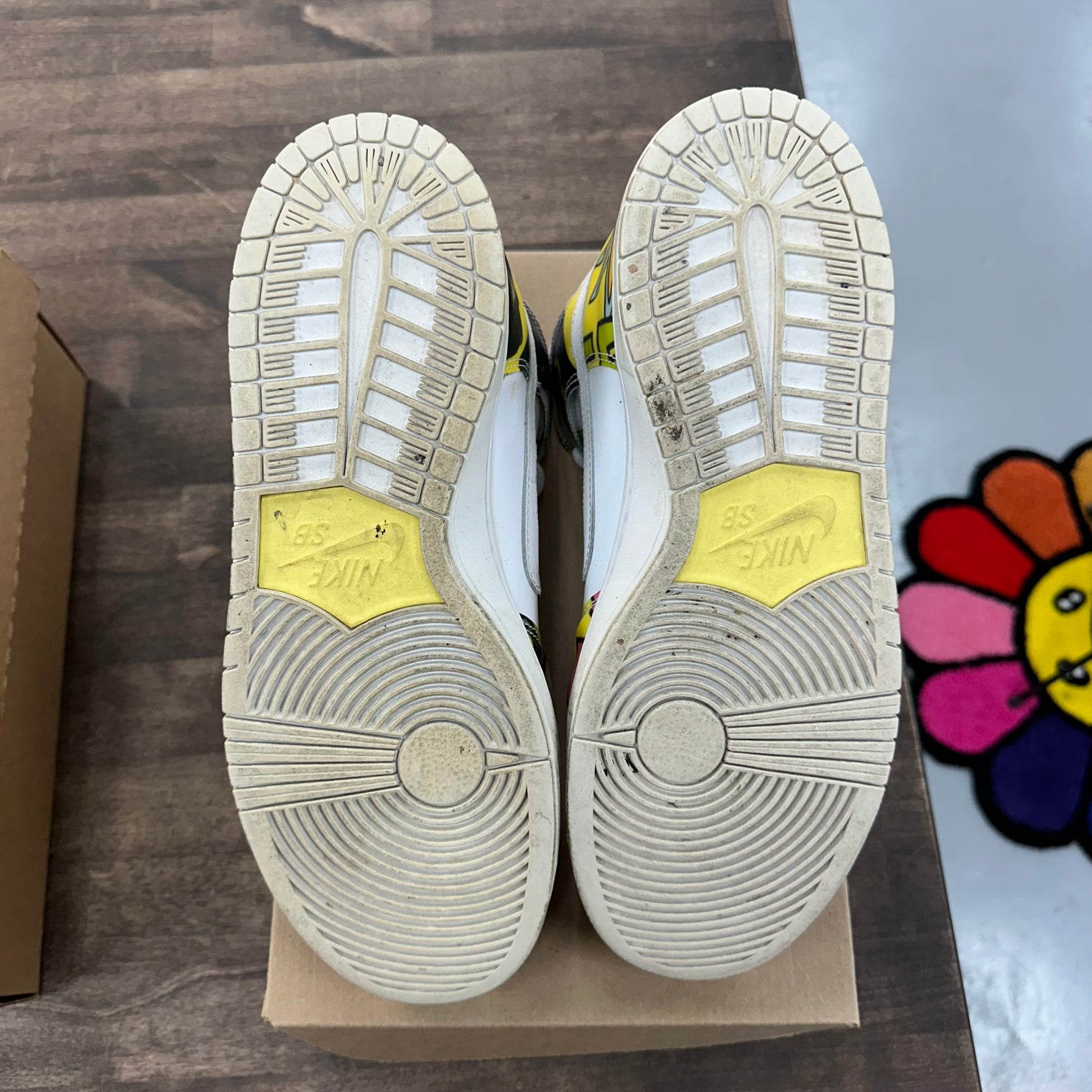 De La Soul Nike SB Dunk High (2015) (USED, No Box)