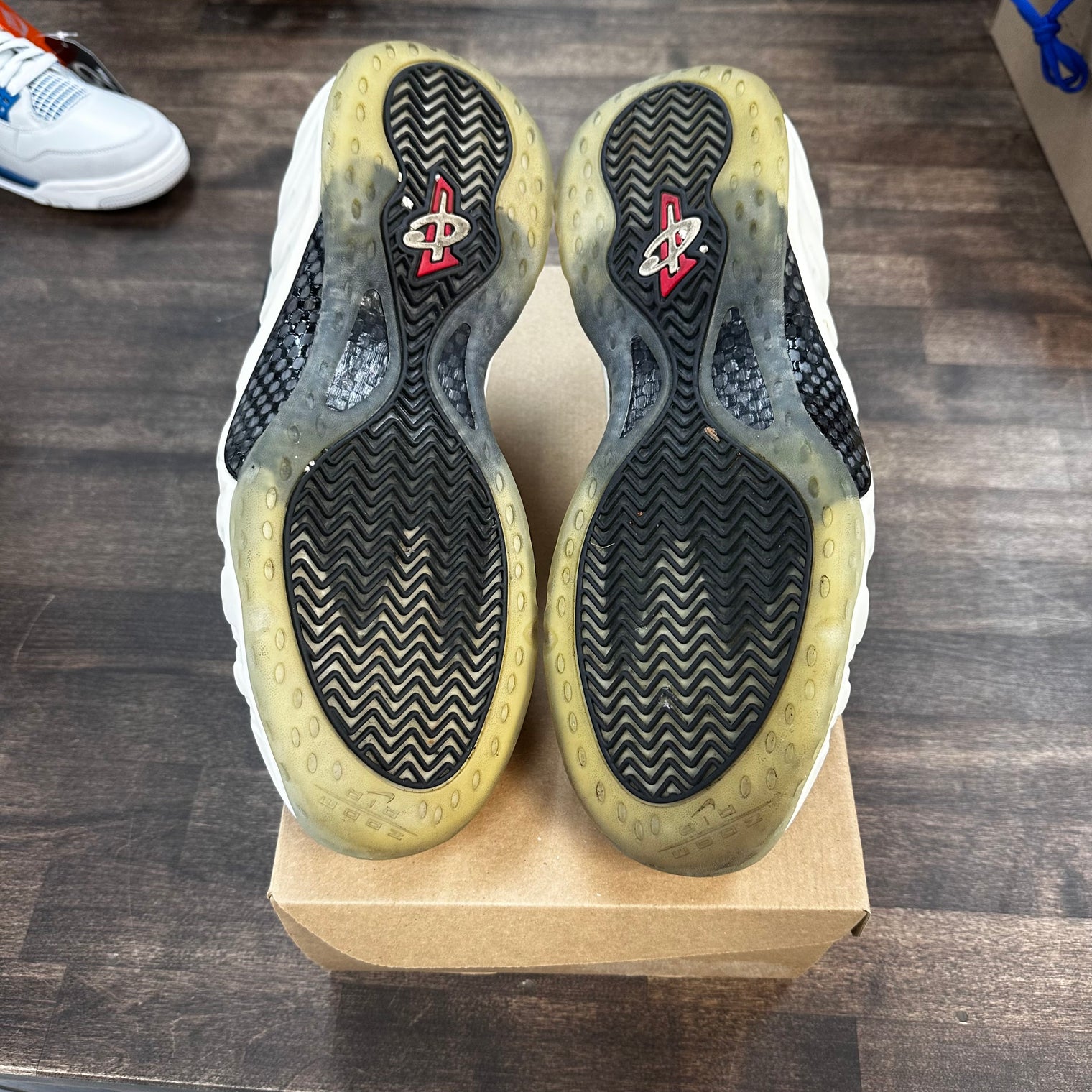 Olympic Nike Foamposite One (USED,No Box)