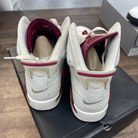 Maroon Jordan 6 (USED)