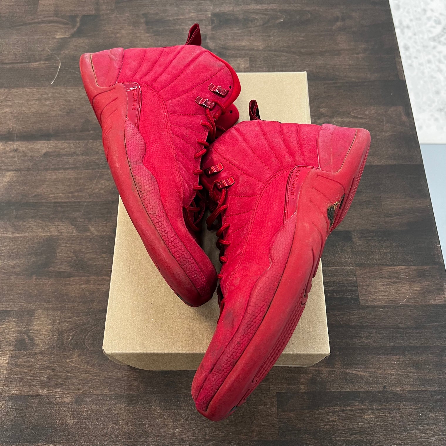 Gym Red Jordan 12 Retro (USED, No box)