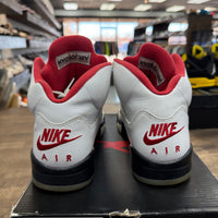 Fire Red Silver Tongue Jordan 5 Retro (2020) (USED)