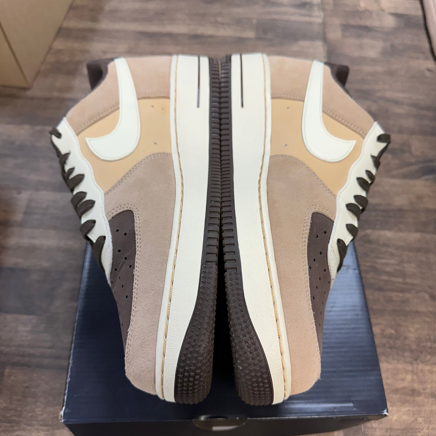 Hemp Coconut Milk Air Force 1 Low LV8 EMB (USED)