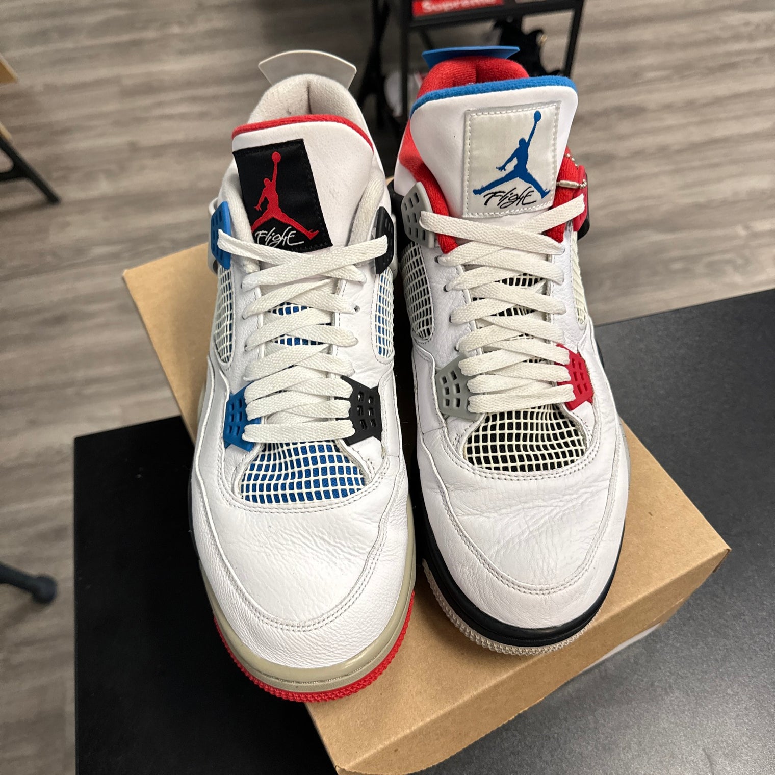 What The Jordan 4 (USED;NO BOX)