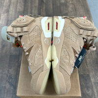 British Khaki Travis Scott Jordan 6 (USED, No Box)