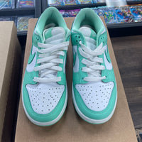 (W) Green Glow Dunk Low (USED,No Box)