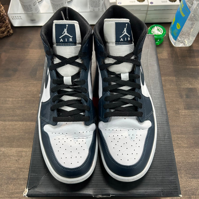 Armory Navy Jordan 1 Mid (USED, Replacement Box)