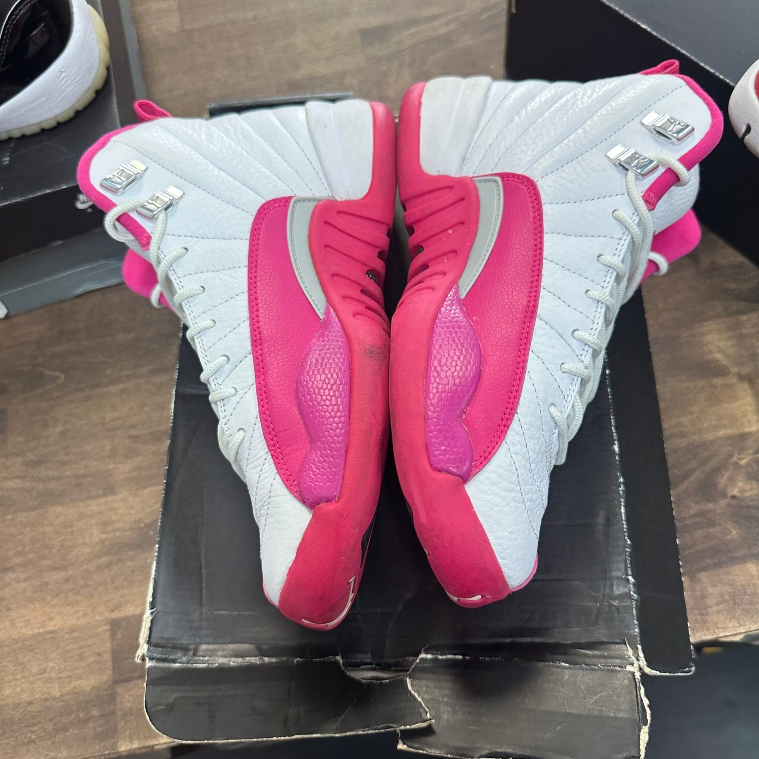 Dynamic Pink Jordan 12 (GS) (USED)
