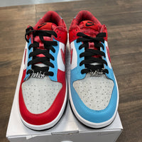 Nike ID Red Blue Dunk Low
