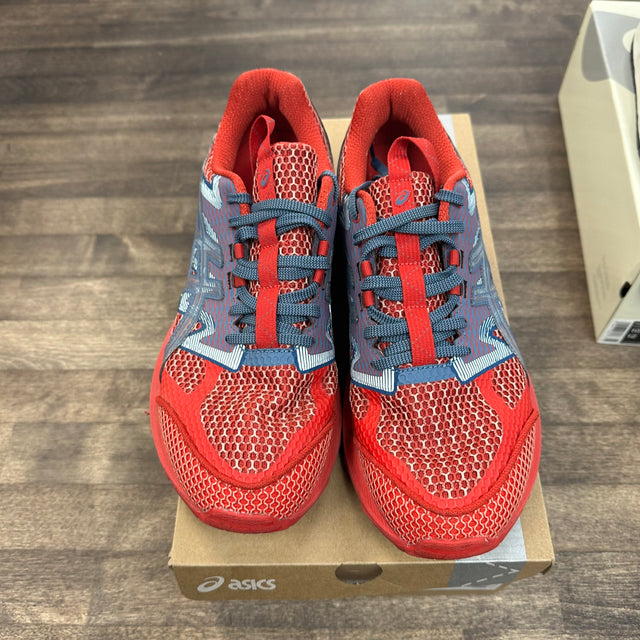 Kiko Kostadinov Classic Red Wood Crepe ASICS Gel-Terrain US4-S (Used)