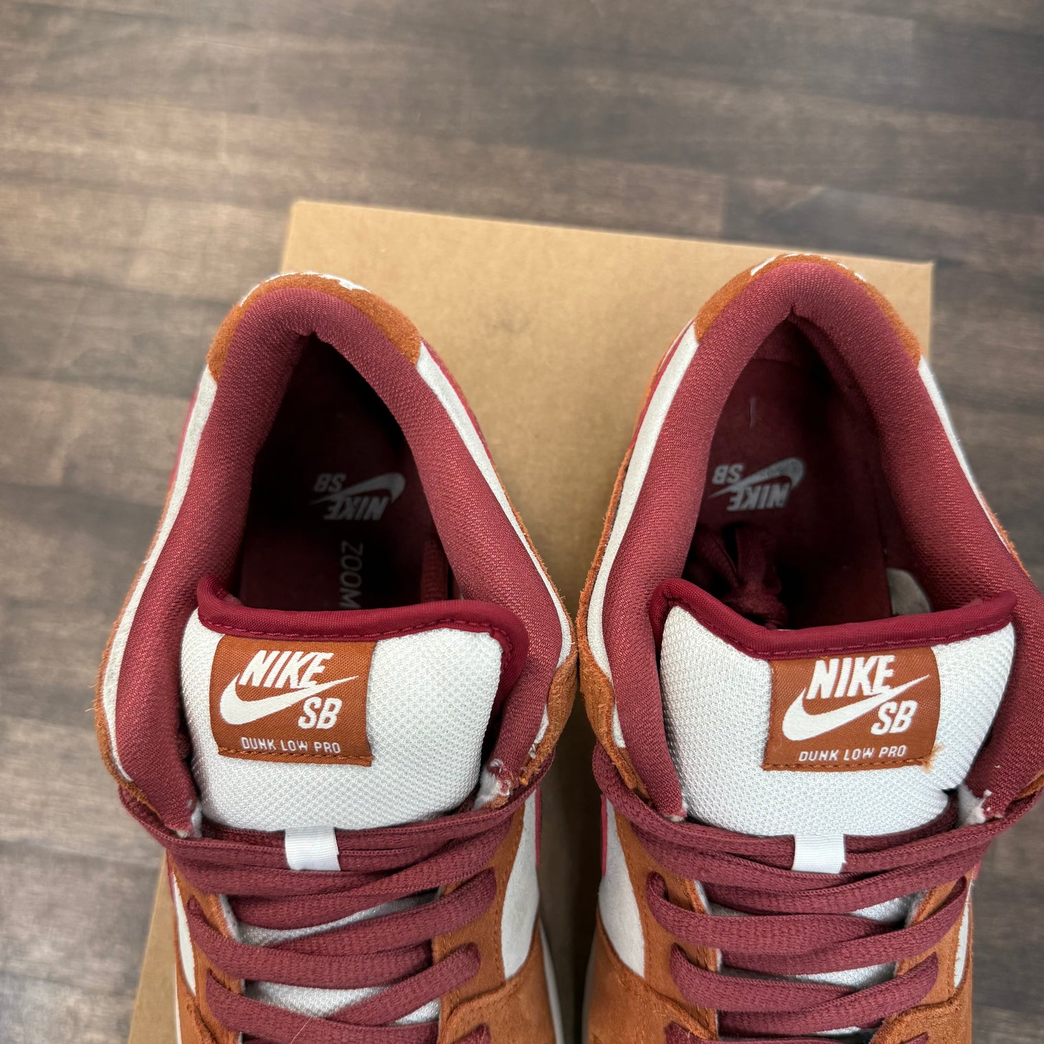 Dark Russet Cedar SB Dunk Low (USED, No Box)