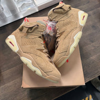 British Khaki Travis Scott Jordan 6 (Lightly Worn)