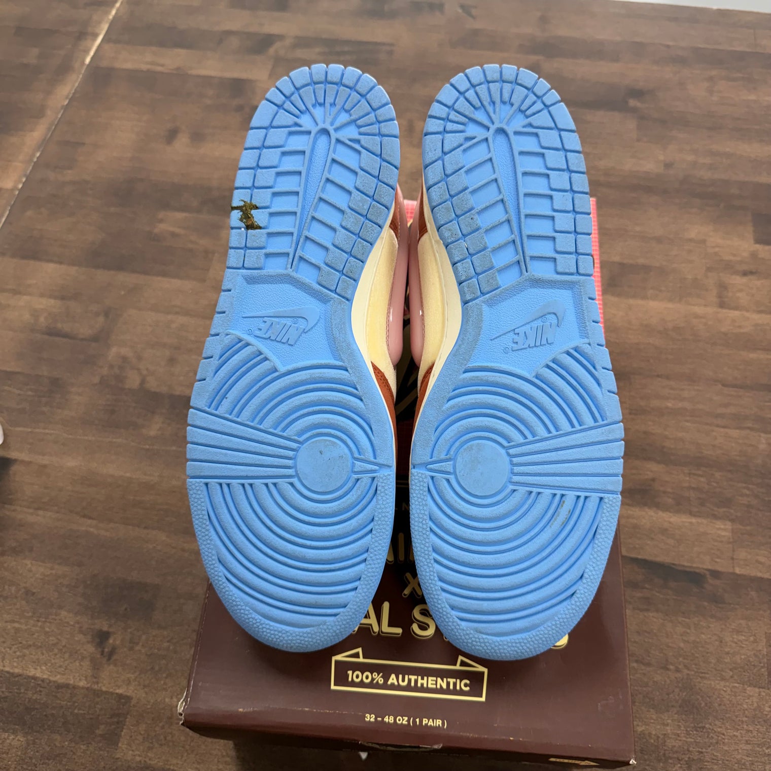 Social Status Free Lunch Chocolate Milk Nike Dunk Mid (USED)