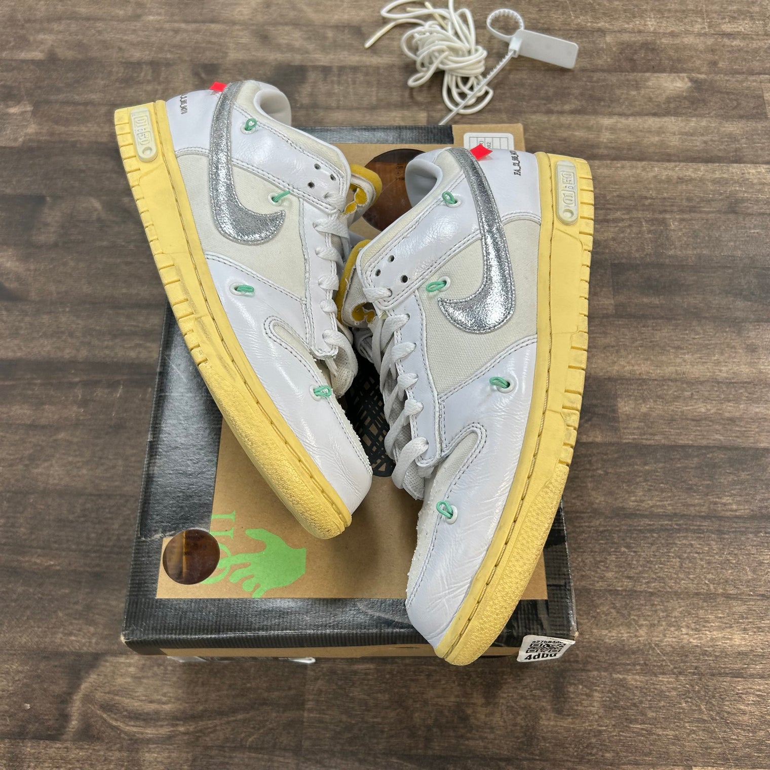 Lot 01 of 50 Off-White Dunk Low (USED)
