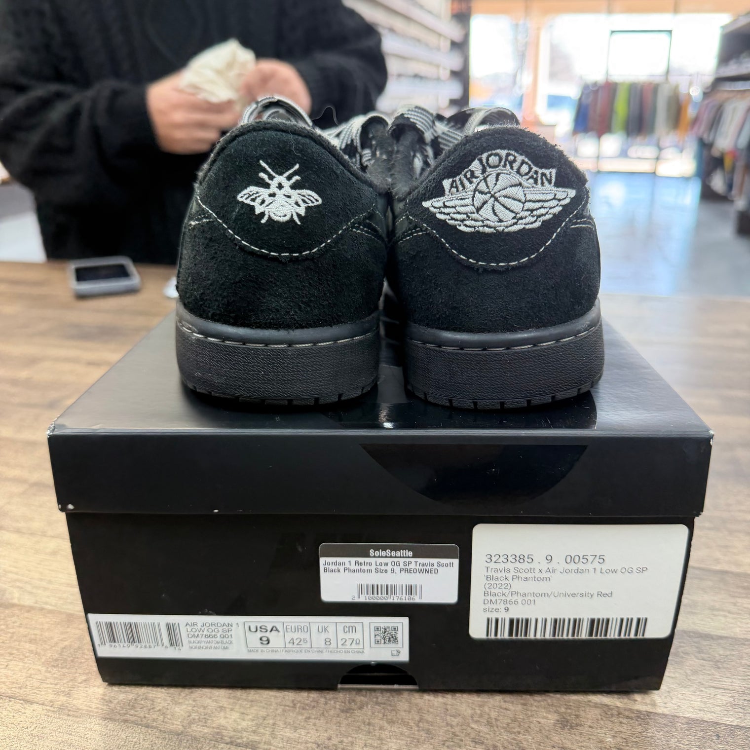 Phantom Travis Scott Jordan 1 Low OG (USED)