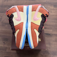 Social Status Free Lunch Chocolate Milk Nike Dunk Mid (USED)