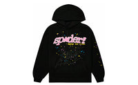 Sp5der P*NK V2 Hoodie Black