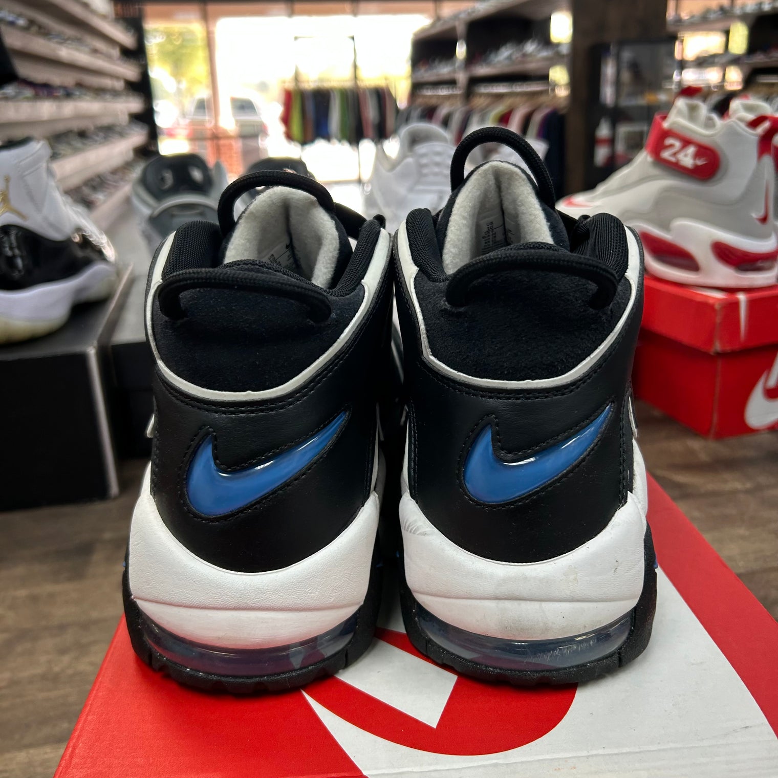 Black Star Blue Air More Uptempo 96 (USED)