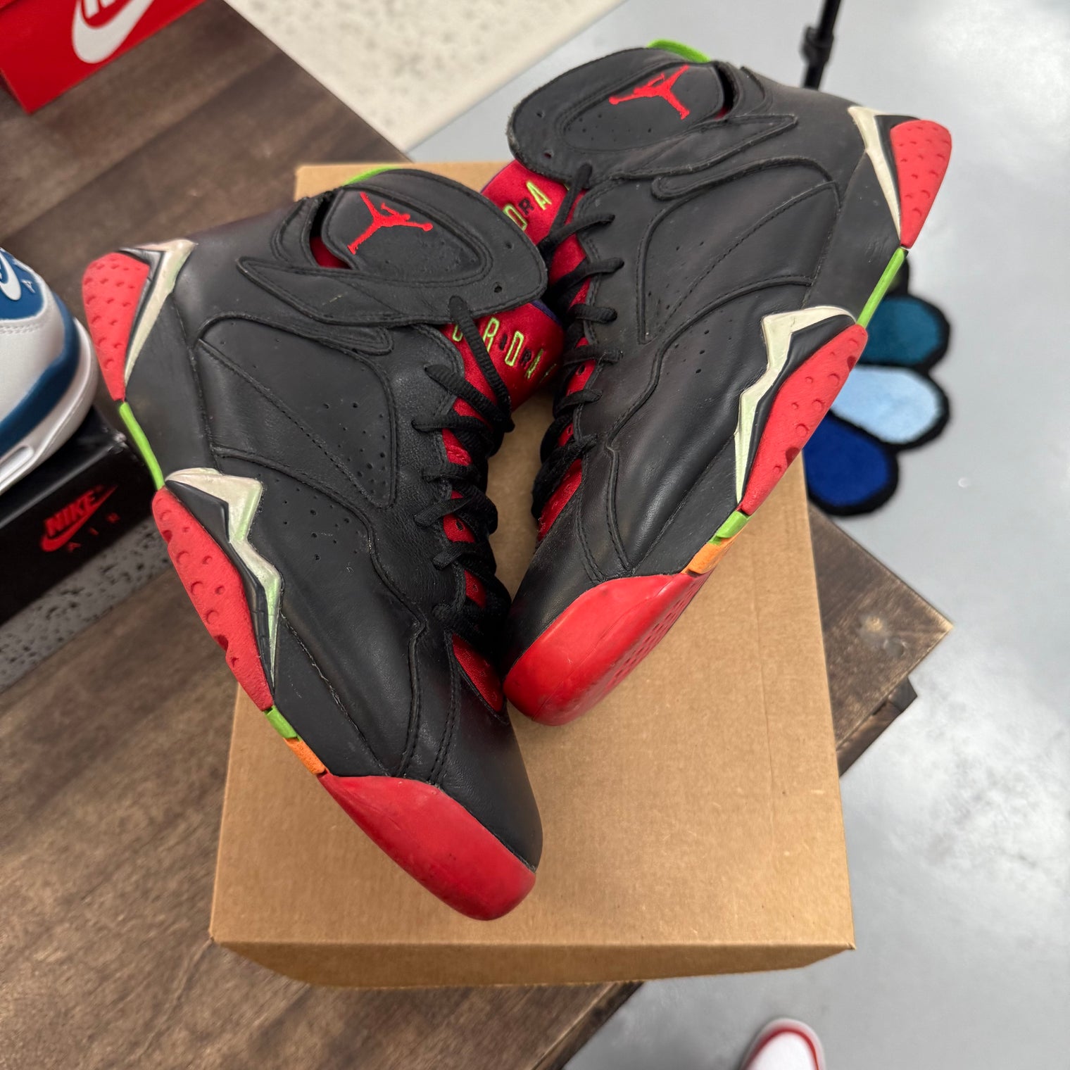 Marvin Martian Jordan 7 Retro (USED, No Box)