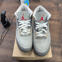 Cool Grey Jordan 3 Retro (USED, No Box)