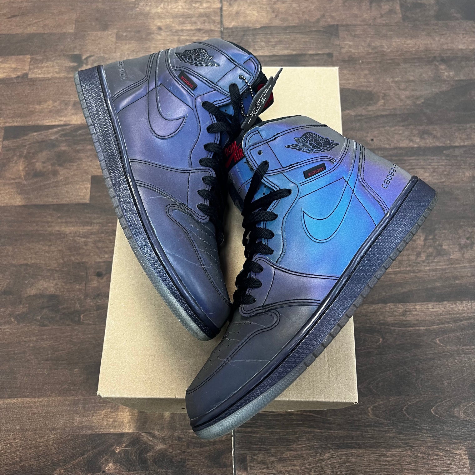 Zoom Fearless Jordan 1 High (USED,NO BOX)