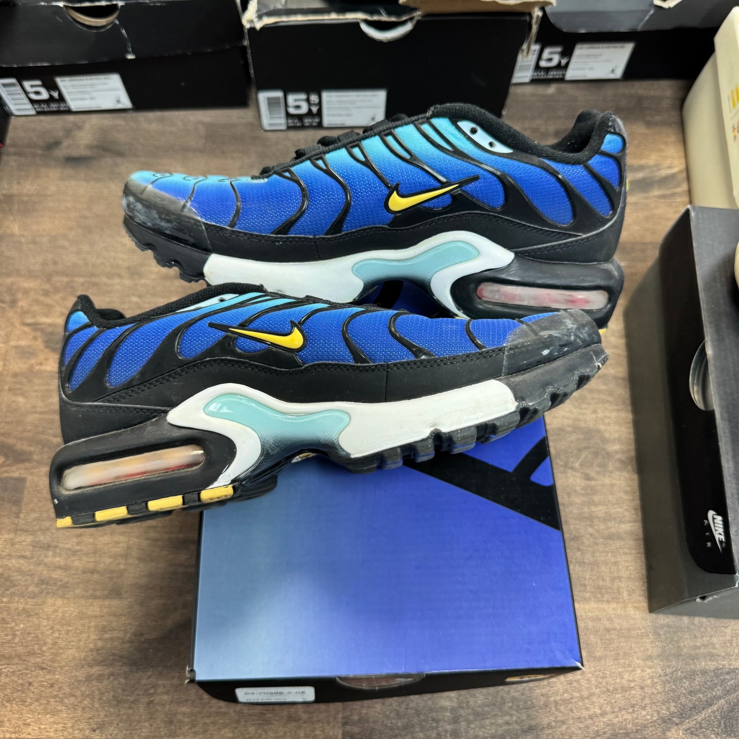 Hyper Blue Air Max Plus (GS) (USED)