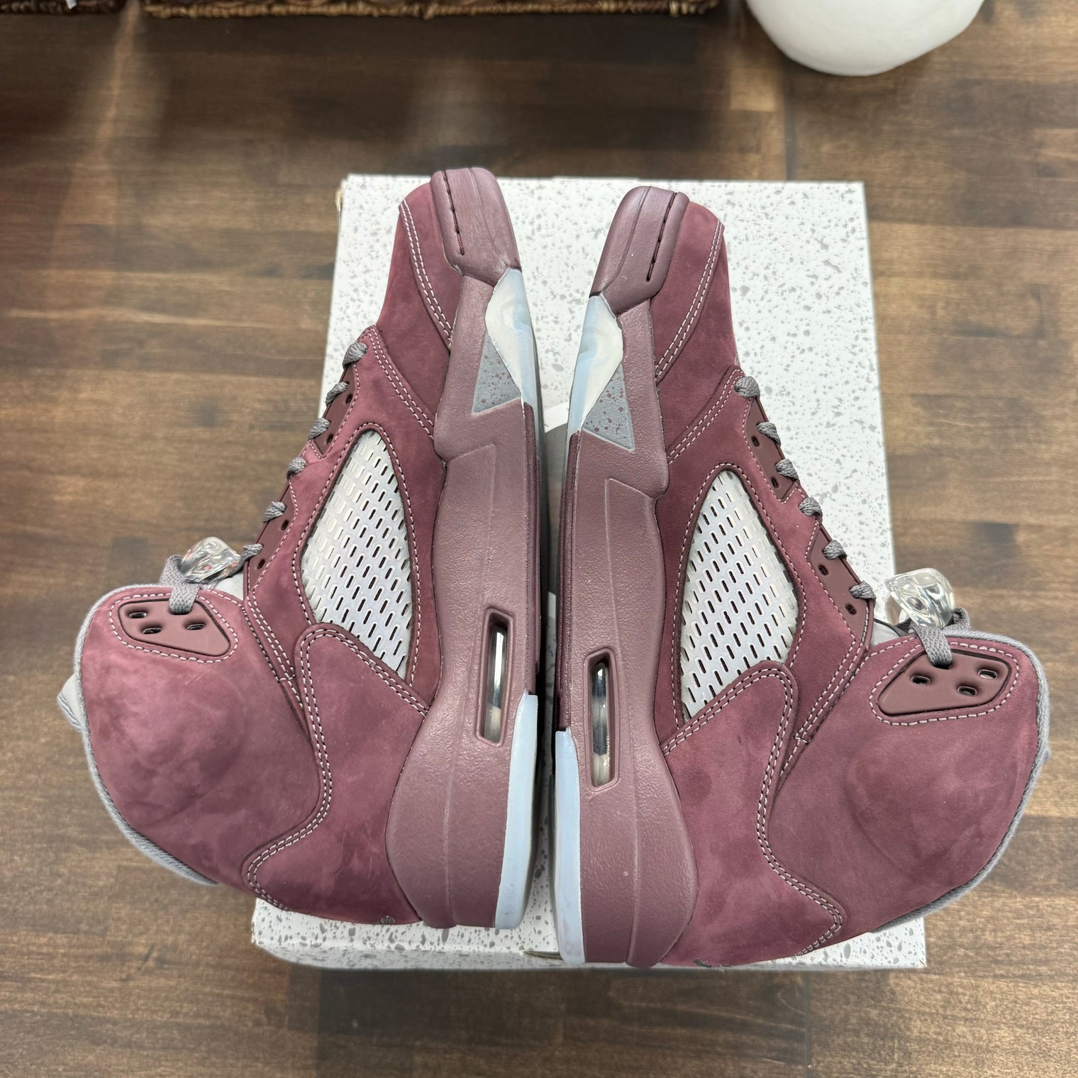 Burgundy Jordan 5 (USED)