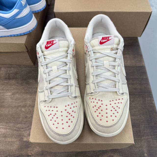 Sashiko Light Orewood Brown Nike Dunk Low (USED, No Box)