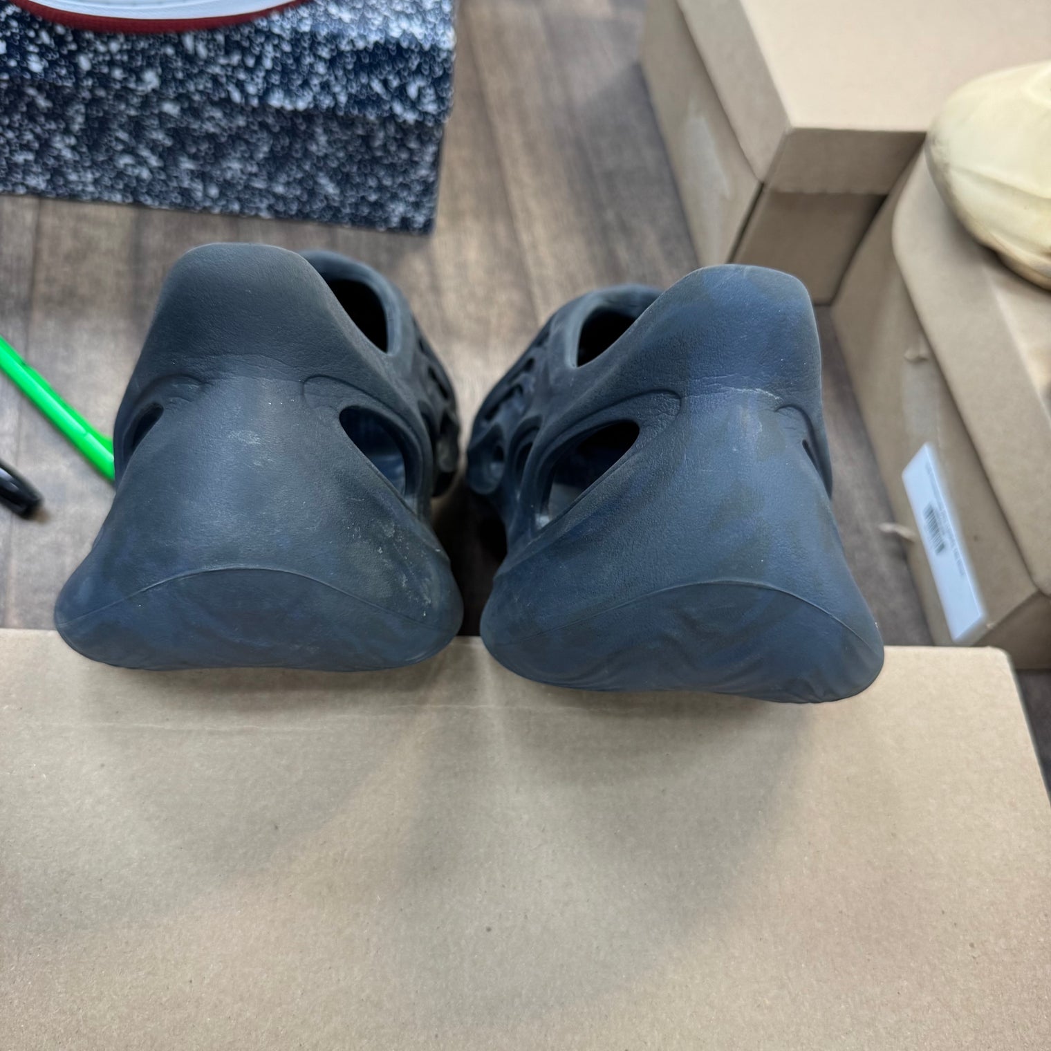 Mineral Blue Yeezy Foam RNNR (USED, No Box)