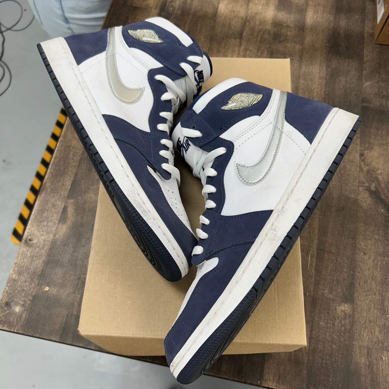 COJP Navy Jordan 1 High (USED, No Box)