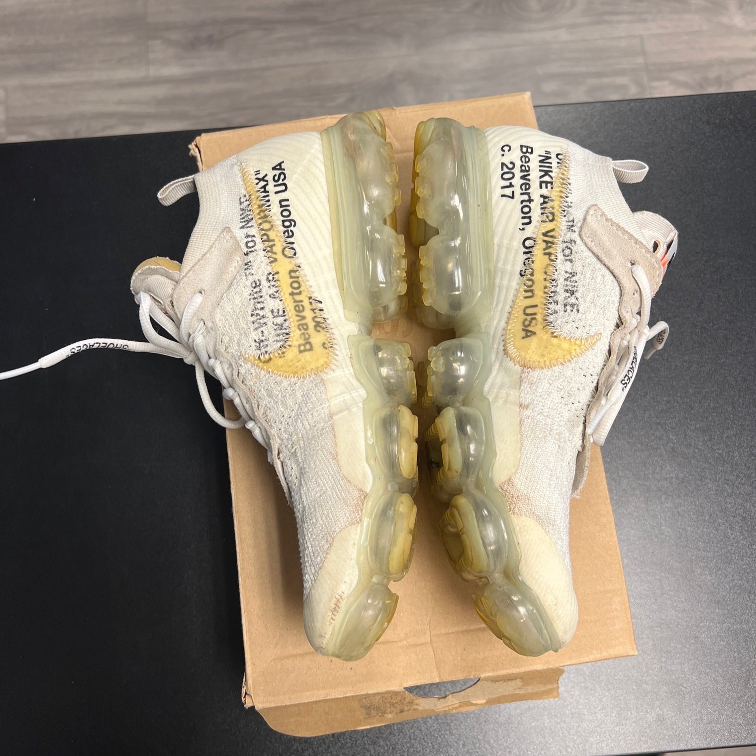 Off-White Vapor Max White (USED)