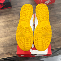 Nike Dunk Low White University Gold (USED)