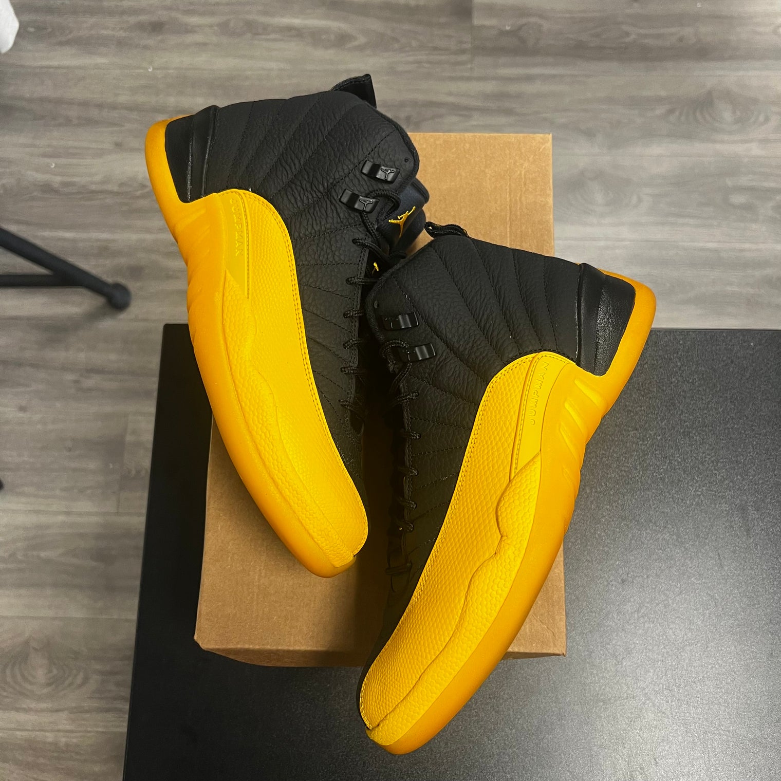University Gold Jordan 12 (USED, No Box)
