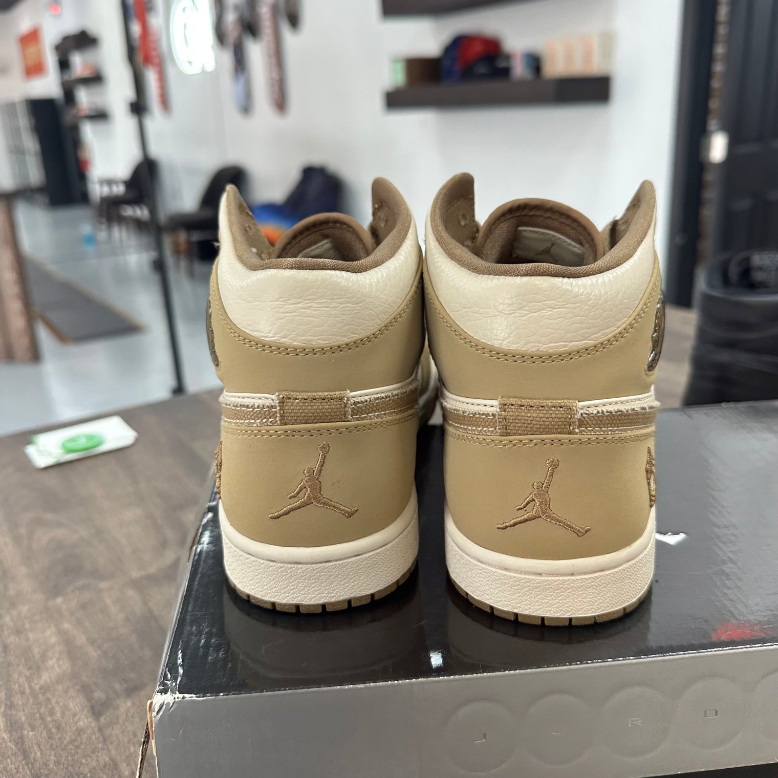 Armed Forces Pearl White Jordan 1 Retro (USED)