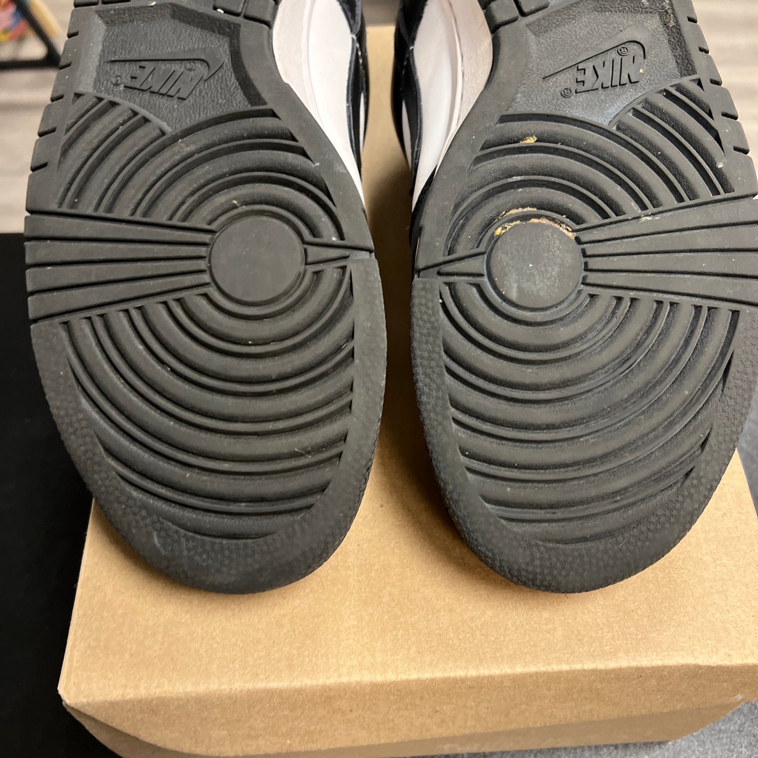 Panda Black White Dunk Low (USED, no box)
