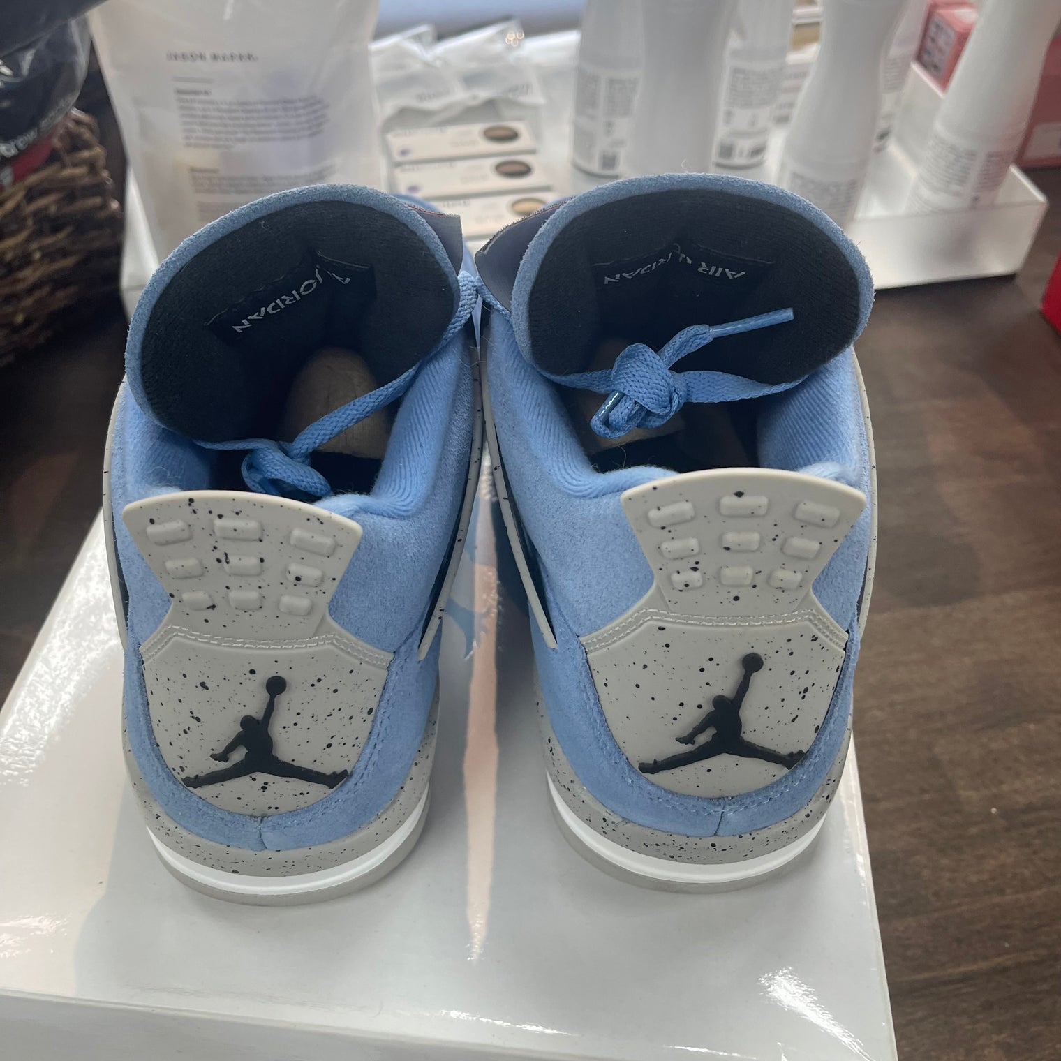 University Blue Jordan 4 (USED)
