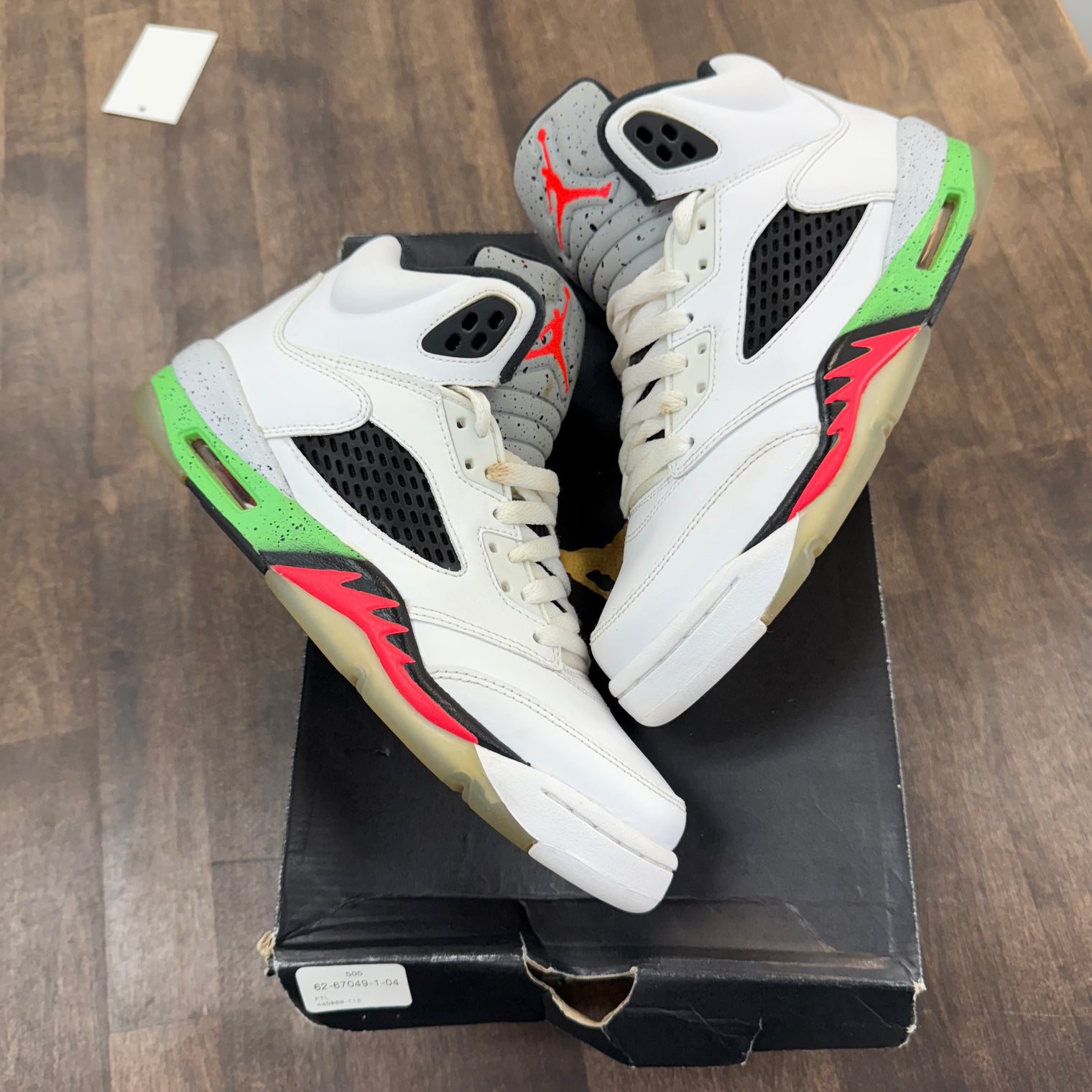 Poison Jordan 5 (GS) (USED, No Box)